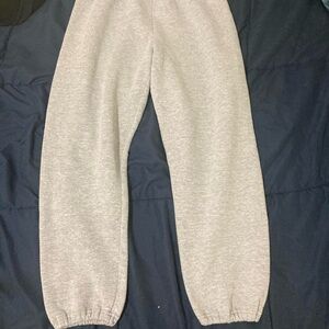 Men Gray Sweatpants still good quality with cuffs